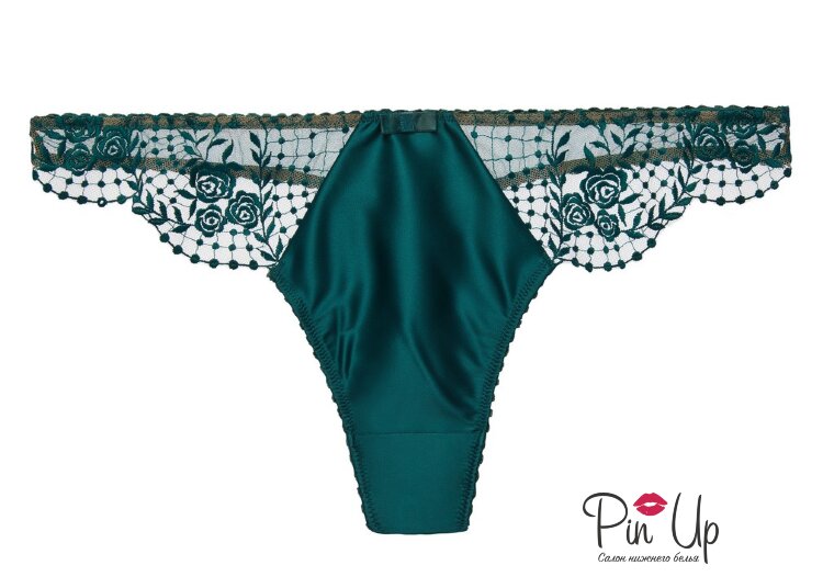 Стринги Julie’s Roses Deep Teal