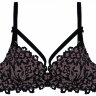 Бюстгальтер балконет Dahlia black