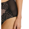 Трусики завышенные Dahlia black М2
