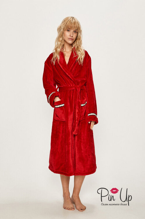 Халат DKNY красный
